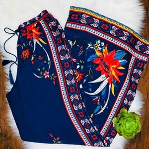 Super cute  Flying Tomato Boho Wide Leg Flare Palazzo Pants size S